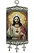 Price comparison product image Religious Gifts The Divine Mercy Tapestry Icon Room Wall Door Decoration With Crosses 9 3/4 Inch