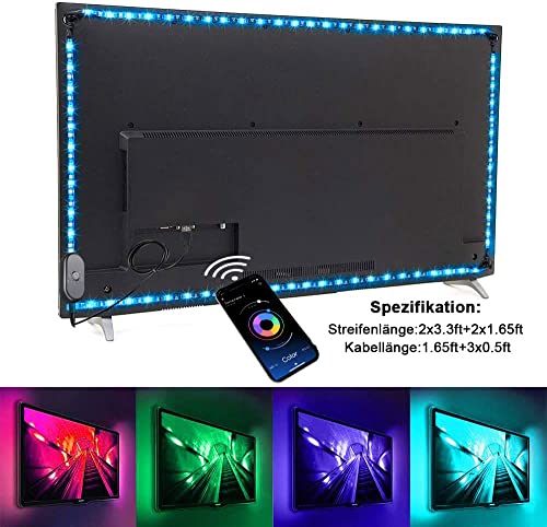 TV Hintergrundbeleuchtung Mexllex LED für 55 Zoll Fernseher