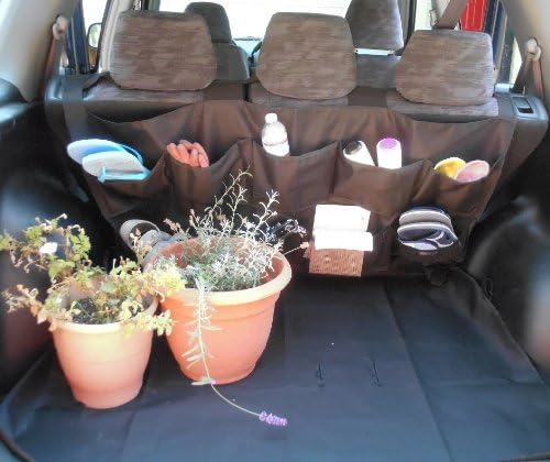 CoolKarStuff Bench Seat Cover with Back Seat Organizer. 3 Way Use! Innovative and Smart Design!