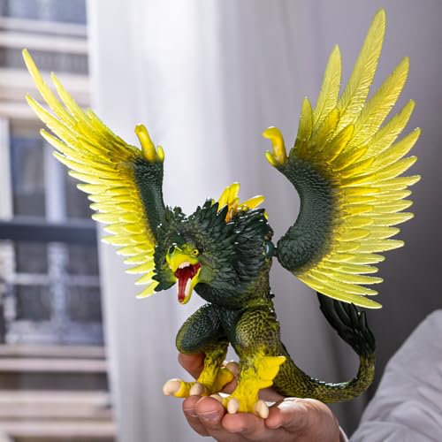 Image of Schleich Eldrador - Jungle Raptor - Parrot Monster Toy - Kids 7+ | 70854 | Monster Figurine, Battle Creature Toy for Boys 7+, Fantasy Beast, Action Figure Gifts, Screen-Free Imaginative Pretend Play