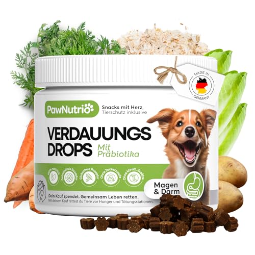 PawNutrio Verdauungs-Drops für Hunde 120 Stück