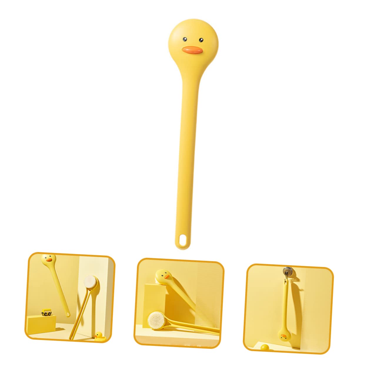 Healeved 2pezzi Spazzola Da Doccia Manico Setole Morbide Per Bagno Rinfrescante e Massaggiante Facile Da Riporre e Pulire Spazzola Scrub Per Corpo e Schiena