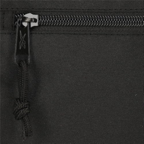 Reebok Melbourne Federmäppchen, dreifach, aus Polyester, Verschiedene Fächer, von Joumma Bags, Schwarz, Talla única, Dreifaches Federmäpp