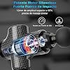 Pistola-de-Masaje-Muscular-Electrica-Masajeador-de-Musculos-de-Tejido-Profundo-con-30-Velocidades-6-Cabezales-de-Masaje-Pantalla-LCD-Tactil-Pistola-de-MasajeNegro-Carbon