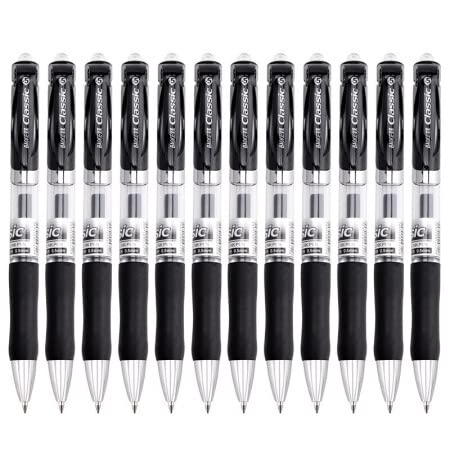 Bolígrafo Gel BaoKe A35 0.5mm Tinta Negra