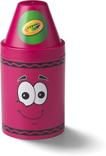 Crayola Storage Small Tip - Colorful Tip Character Storage Box, Creative Container for Kids Arts and Crafts Supplies, Stationeries, Small Toys and