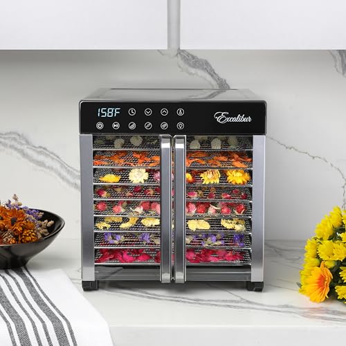 image for Excalibur Food Dehydrator 8-Tray for Jerky, Fruit, Vegetables, Herbs, 