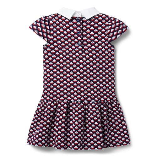 Janie and Jack Girls' Boat Collared Dress (Toddler/Little Big Kid)2