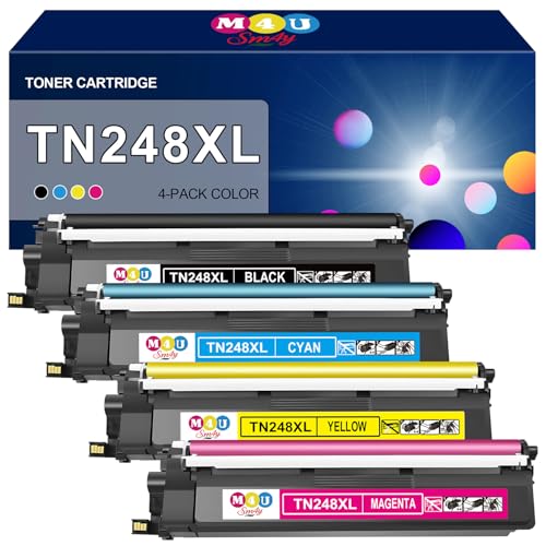 Toner TN248XL haute capacité pack de 4 pour Brother MFC-L3740CDW DCP-L3560CDW