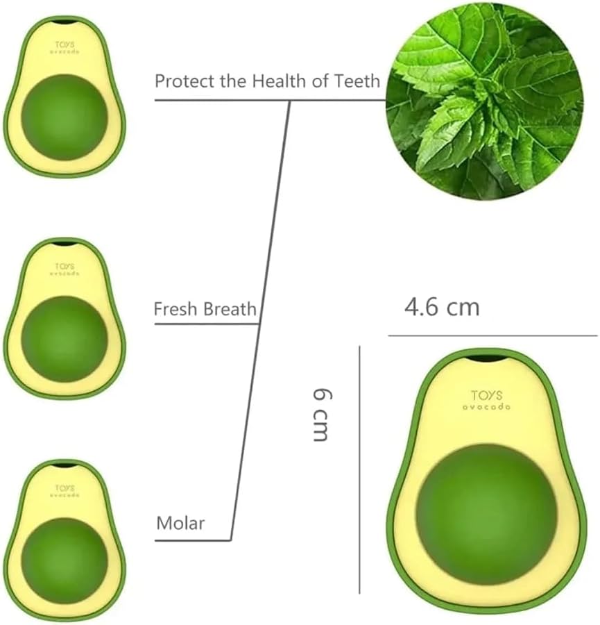 Avocado Catnip Mint Game Ball Toy