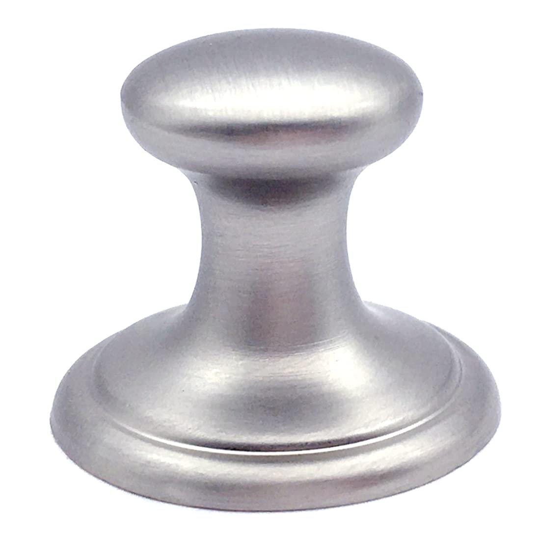 Bouton armoire nickel brossé Ø19mm ELTOX pour tiroir de commode et meuble cuisine