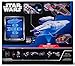 Star Wars Micro Galaxy Squadron Starship Class Deluxe Razor Crest ARVALA-7 Scavenged with 1-Inch Din Djarin, Kuiil and Off-World Jawa SWJ0030 Multicolored Vehicle & Figures Ages Eight Up