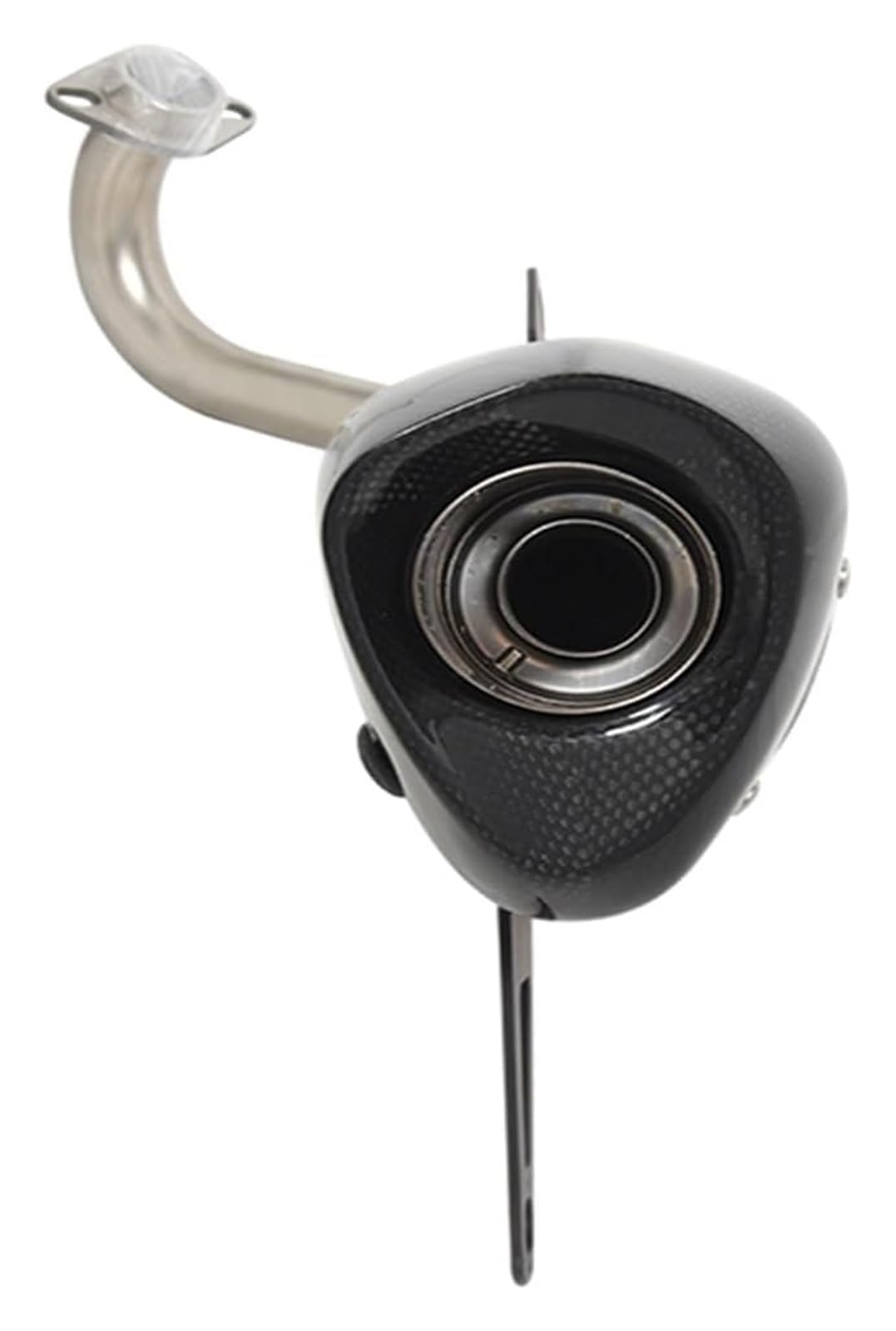 Moto Motocicleta Escape para Sistemas De Escape Completos De Motocicleta Y&amaha Tricity 300 2020-2024, Silenciador De Tubo De Enlace Delantero, Fibra De Carbono DB Killer