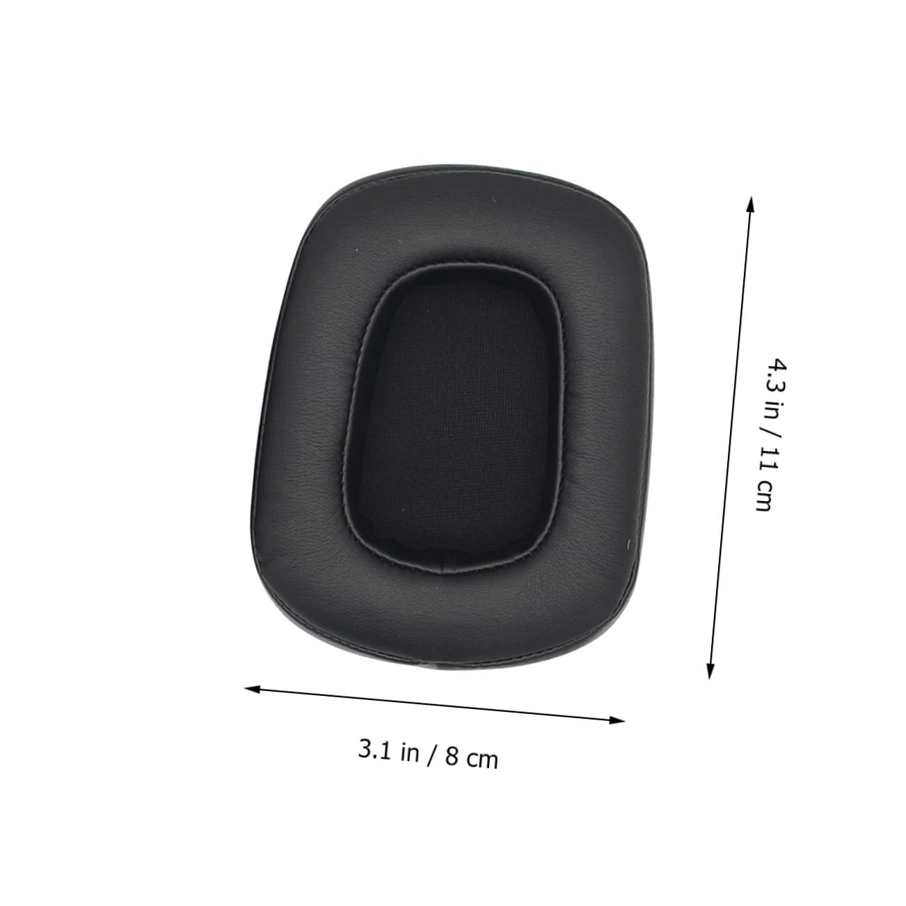 VILLCASE 3 Series Estuche De Esponja para Auriculares Cubiertas para Auriculares Almohadillas para Auriculares Almohadillas De Repuesto para Auriculares Almohadillas De 2 Piezas x 3