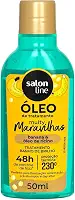 Salon Line, Óleo Capilar Reparador, Multy Maravilhas, Cachos dos Sonhos, Banana e Óleo de Rícino - Para Todos os Tipos de Cabelos, 50ml