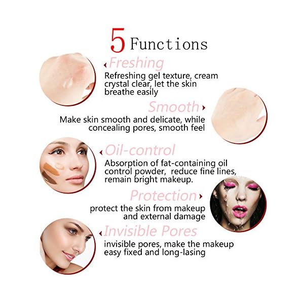 Makeup-Primer-Firstfly-Long-Lasting-Isolated-Hydrating-Makeup-Base-Face-Primer-Cosmetic-Beauty-Foundation-Primers-18ML PHOERA Makeup Primer, Firstfly Long Lasting Isolated Hydrating Makeup Base Face Primer Cosmetic Beauty Foundation Primers (18ML)