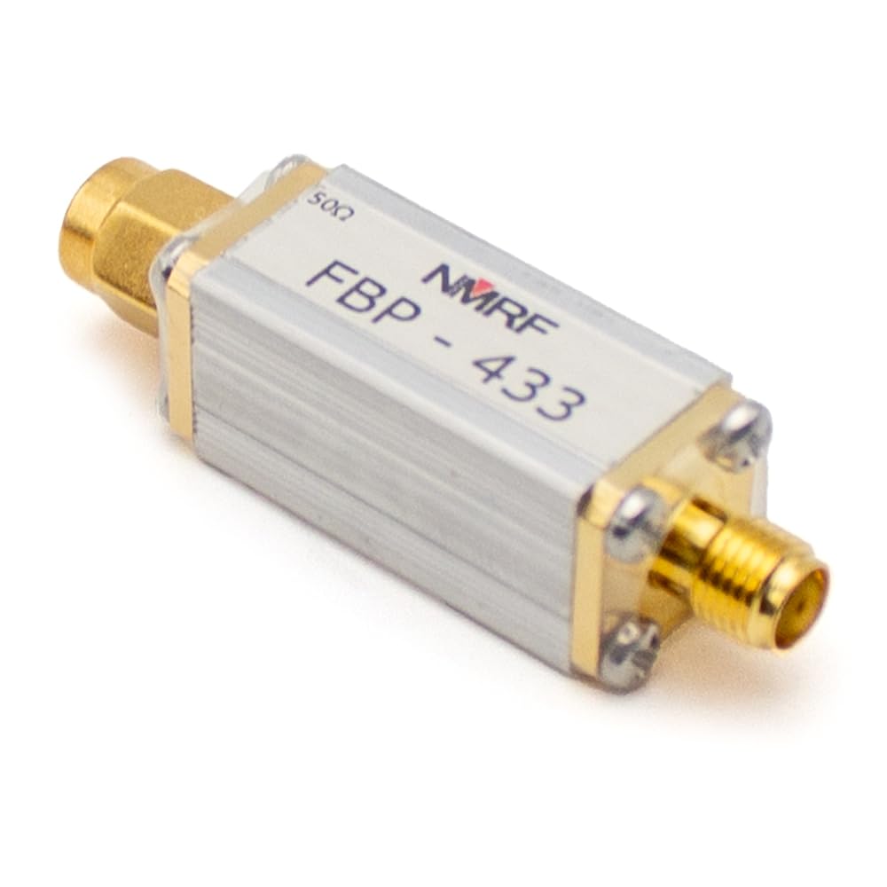 Toplionace Filtre Passe Bande 433 Mhz (400~475) Mhz Interface SMA de Très Petite Taille FBP-433