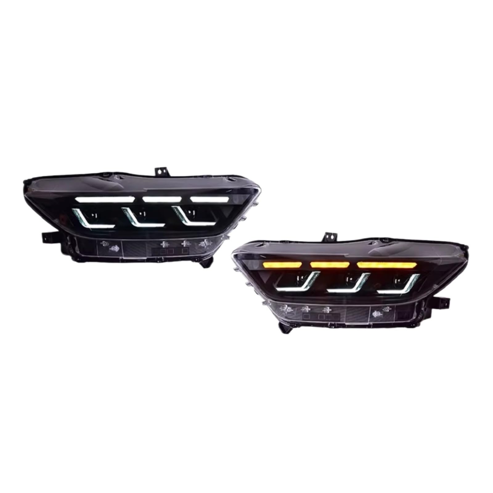 Piloto Delantero Compatible Con Ford Para Mustang 2010 2011 2012 2013 2014 2015 Lámparas De Repuesto Coche Luces Diurnas Intermitentes Dinámicos, Accesorios