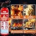 4 Pack Fire Extinguisher for Home, Kitchen, Car, and Grill,Ompact Water-Based A, B, C, K Extinguisher with Portable Non-Toxic Prevent Re-Ignition Easy Clean