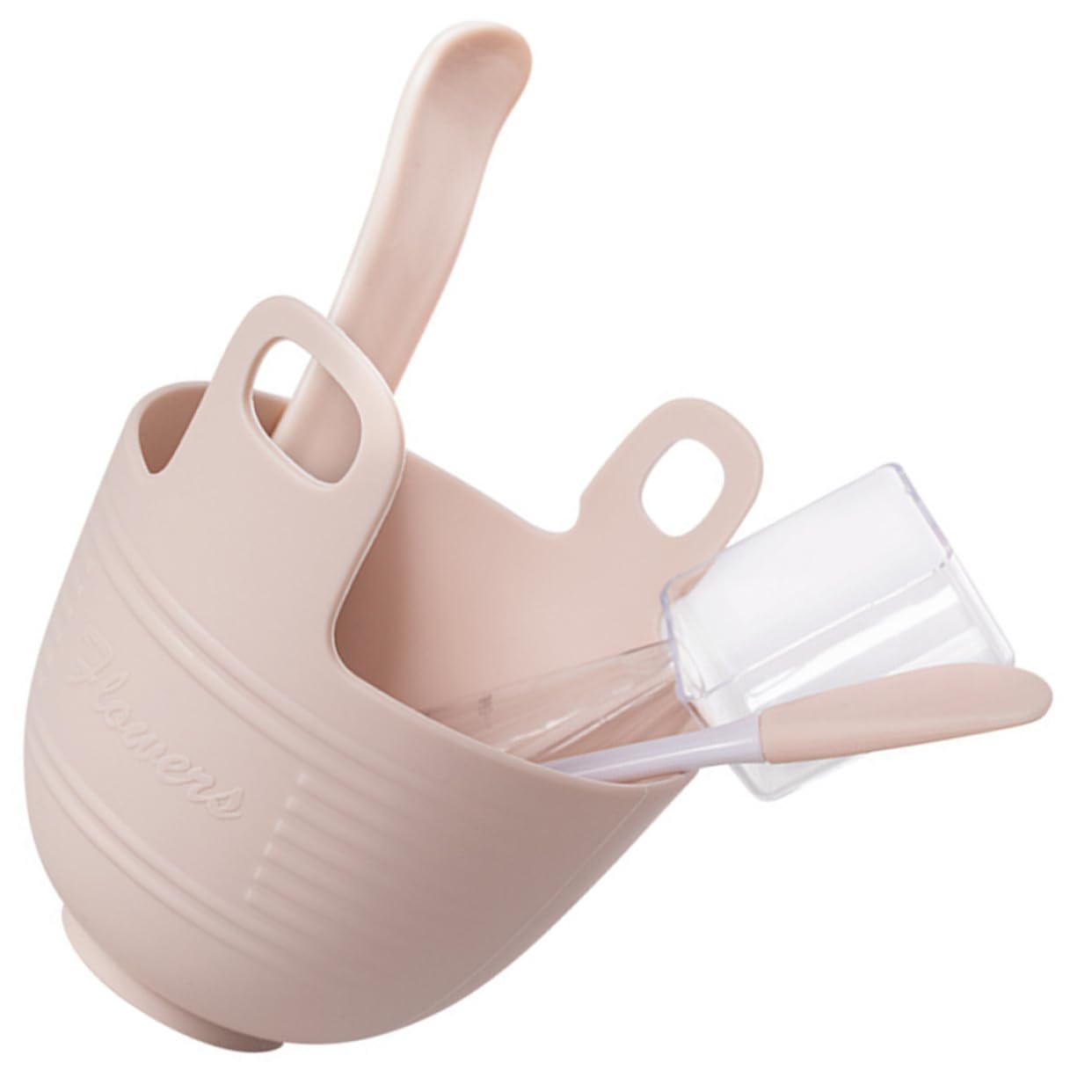 Outanaya 1Set DIY Mask Bowl Professional Face Mask Mixing Kit with Rod Brush Measuring Spoon for Skincare Home Use and Hairdressing Design