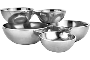 Godinger Silver Metal Cluster Serving Bowls