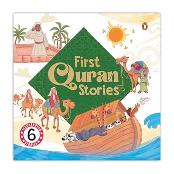 Hardcover First Quran Stories Omnibus (6 Stories): A Collection of Short Stories from Islam for Kids Illustrated Quranic Stories of Faith & Values Teachings of Book