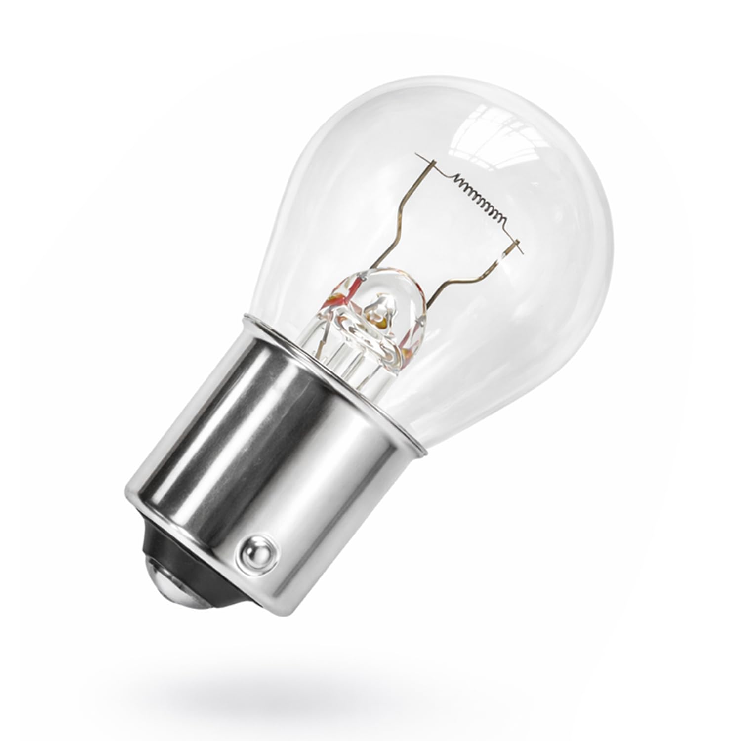 LIGHTWORLD24 10 x P21W 12V 21W kula BA15s lampa światła hamowania tylna lampa przeciwmgłowa światło cofania żarówka do jazdy dziennej żarówka samochodowa samochód stop sygnał świetlny