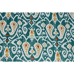 Traditionele Indische Throw Ikat Print Vintage Gudri Handgemaakte Kantha Quilt Indische Vintage Boheemse Beddengoed Bed…