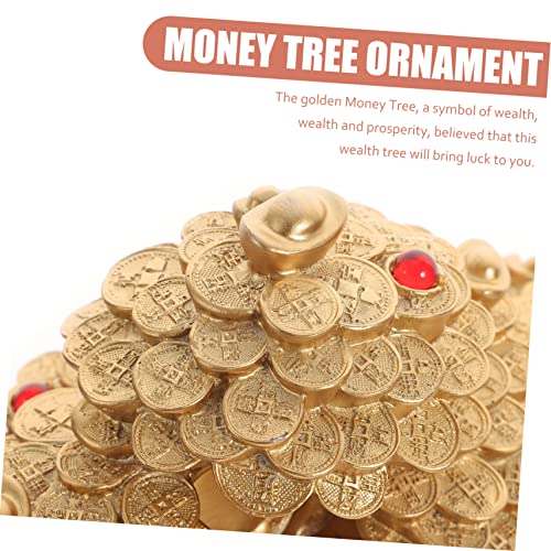 Arbre d'argent chinois style bonsaï, ornement de table idéal pour offrir - 4