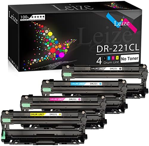 Confezione Da 4 Unità Tamburo Dr221 Per Brother HL-3140CW - Foto 10