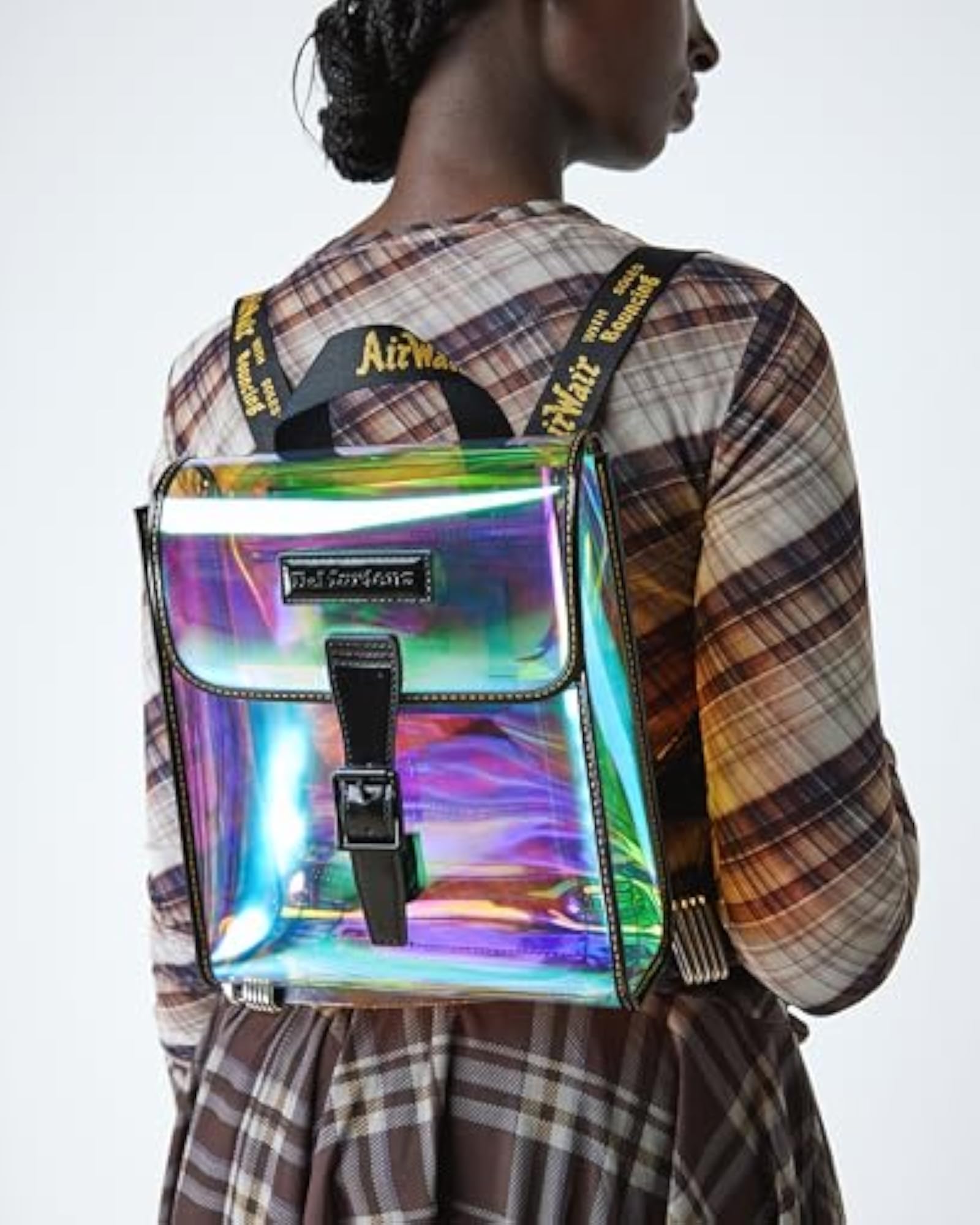 Leather Box Backpack, Stylish Design
