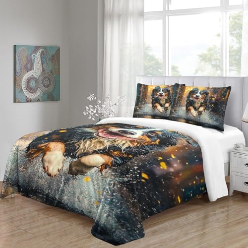 Housse de couette microfibre douce avec fermeture éclair - 5