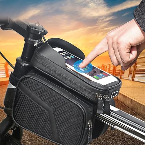 image for ICTUHXYNM Bike Frame Bag for Specialized Status 140 2020 2023, Bike Ph