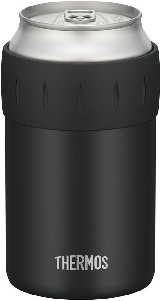サーモス 保冷缶ホルダー 350ml缶用 ブラック JCB-352 BK