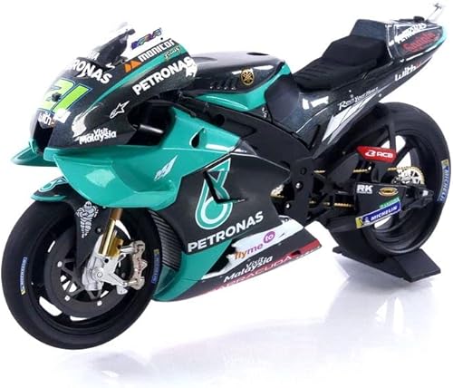 Minichamps 122203021 112 Yamaha YZR-M1-Yamaha Team Petronas-Franco Morbidelli-Moto GP 2020 Coche miniatura coleccionable, multicolor