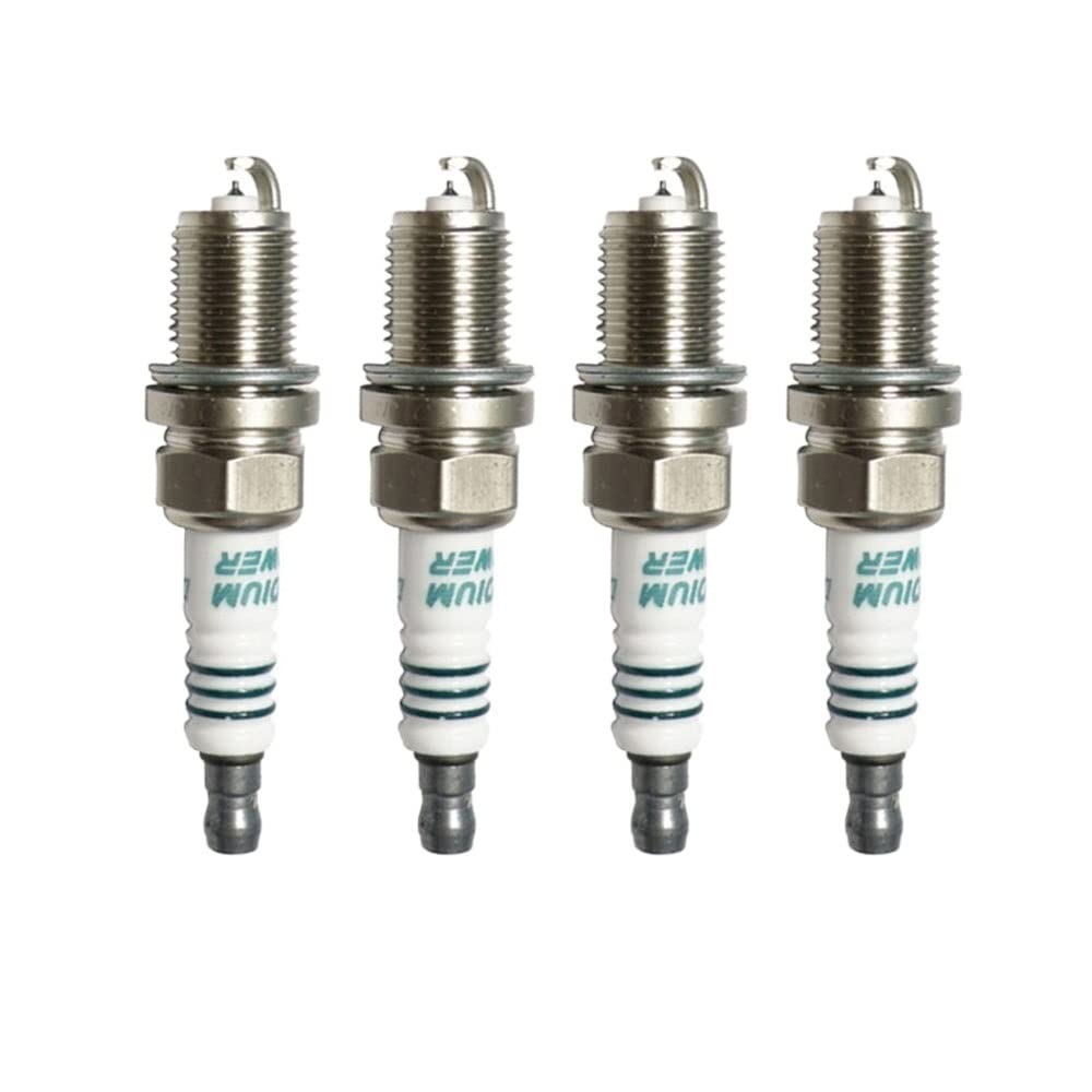 4pcs IK16TT IK20TT IKH20TT IK16 IK20 Iridium Spark Plug Car Candle Compatible with for Toyota Compatible with for Nissan Compatible with for Auto Parts(IKH20TT-4704) Ik20-5304