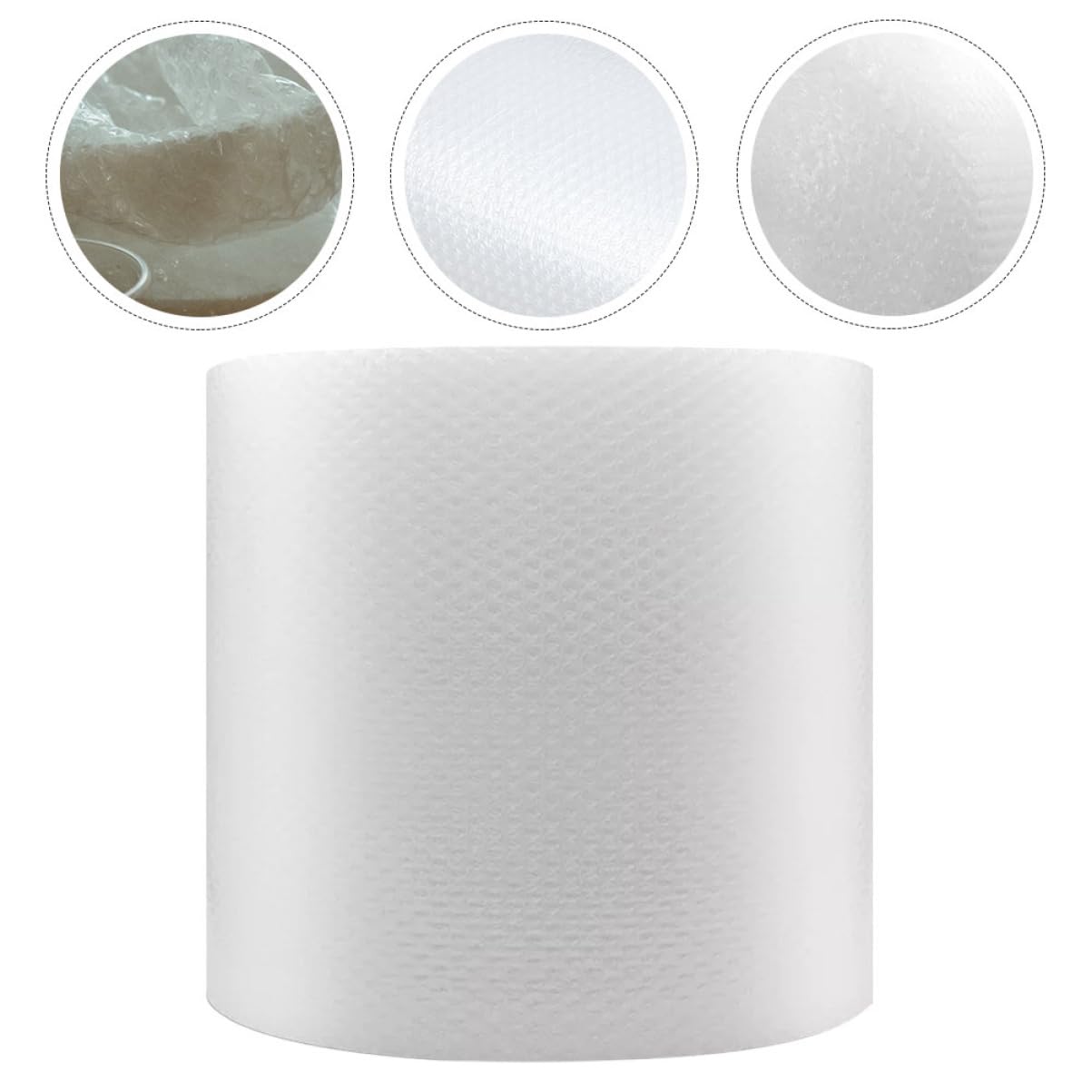 Housoutil Película De Burbujas a Prueba De Golpes 25cm x 3 Material De Embalaje Grueso Película Transparente Para Mudanzas y Envíos Fácil De Usar Adecuado Para Objetos Frágiles