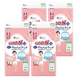 【テープ Lサイズ】グーンプラス 敏感肌にやわらかタッチ おむつ (9~14kg) 176枚(44枚×4) [ケース販売] (ディズニーデザイン)