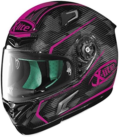 X-Lite X-802RR Ultra Carbon Helmet - Marquetry (LARGE) (CARBON/MAGENTA)