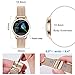 YOCUBY Smart Watch for Women,Bluetooth Fitness Tracker Compatible with iOS,Android Phone, Female Sport Smartwatch Calorie Counter Pedometer Lady Activity Tracker with Sleep Monitor, Heart Rate.