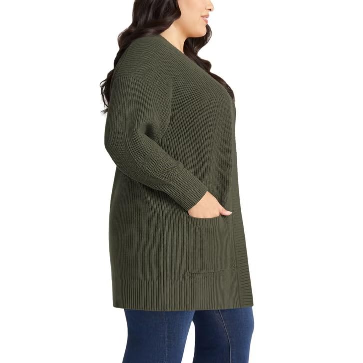 Image of Max & Mia Women's Open-Front Cardigan - Casual Sweaters for Women's with Pocket