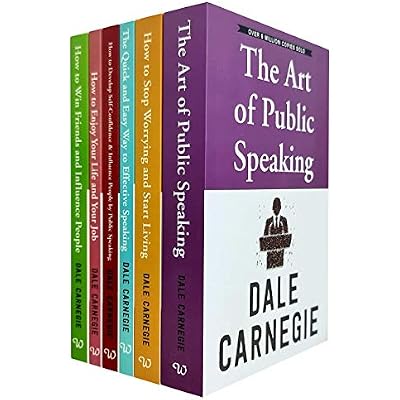 Dale Carnegie Collection 6 Books Set