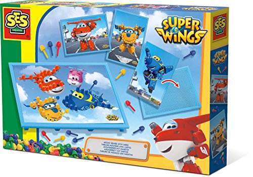 Preisvergleich Produktbild SES Creative 14009 Super Wings Mosaikbrett Karten