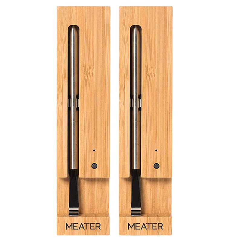 MEATER - Termometro Bluetooth Fino a 10 Metri a Sonda Senza Fili per Forno, Grigliate, Barbecue. App in Italiano Compatibile con iPhone, Android, iPad e Tablet