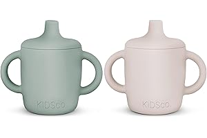 Silicone Trainer Cup with Soft Spout, Ideal for Babies 6 Months and Toddlers