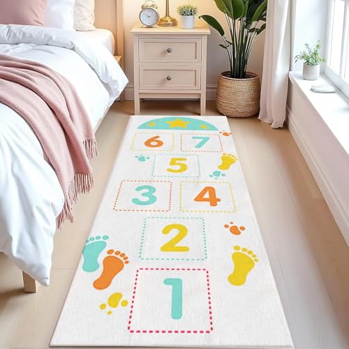 Tapete runner educativo para niños 2x3 pies miniatura 1