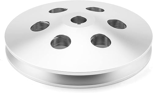 WeiSen Bomba de dirección asistida de 1 surcos con correa en V compatible con polea de dirección asistida de bloque grande y pequeño Chevy 283 302