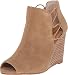Lucky Women's Reevas Wedge Peep Toe Bootie