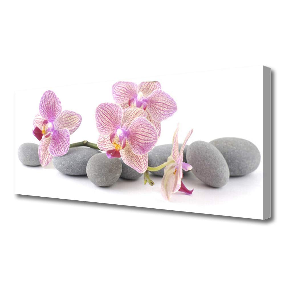 Tableau décoration mural moderne design Pierres Floral Tree en toile