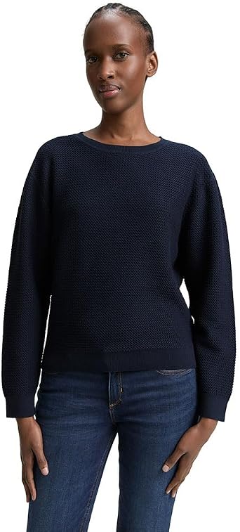 Tom Tailor Denim Women's 1047882 Pullover Sweater Pack of 1